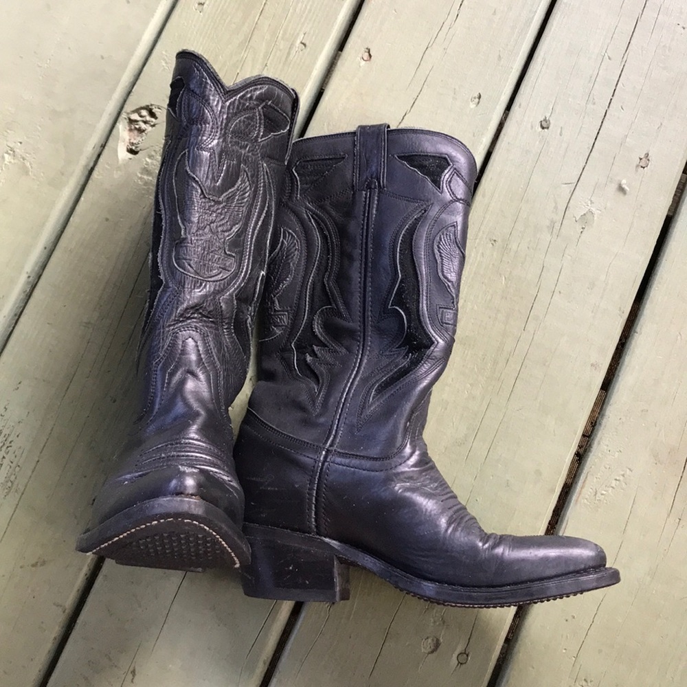 🦅 Harley Davidson Cowboy Boots